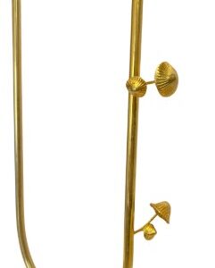 Alternative view of CASTIÇAL DOURADO COGUMELO