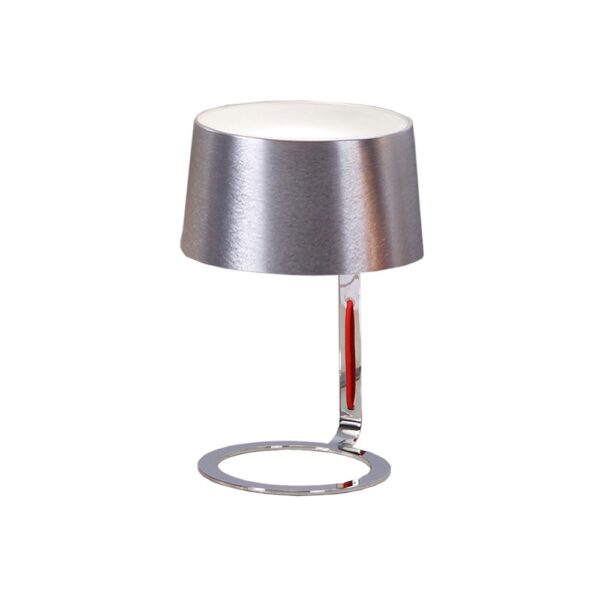 ABAJUR DE MESA CÚPULA AÇO