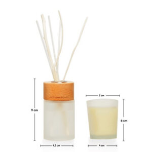 Alternative view of AROMATIZADOR BAMBU CHINÊS + VELA PERFUMADA