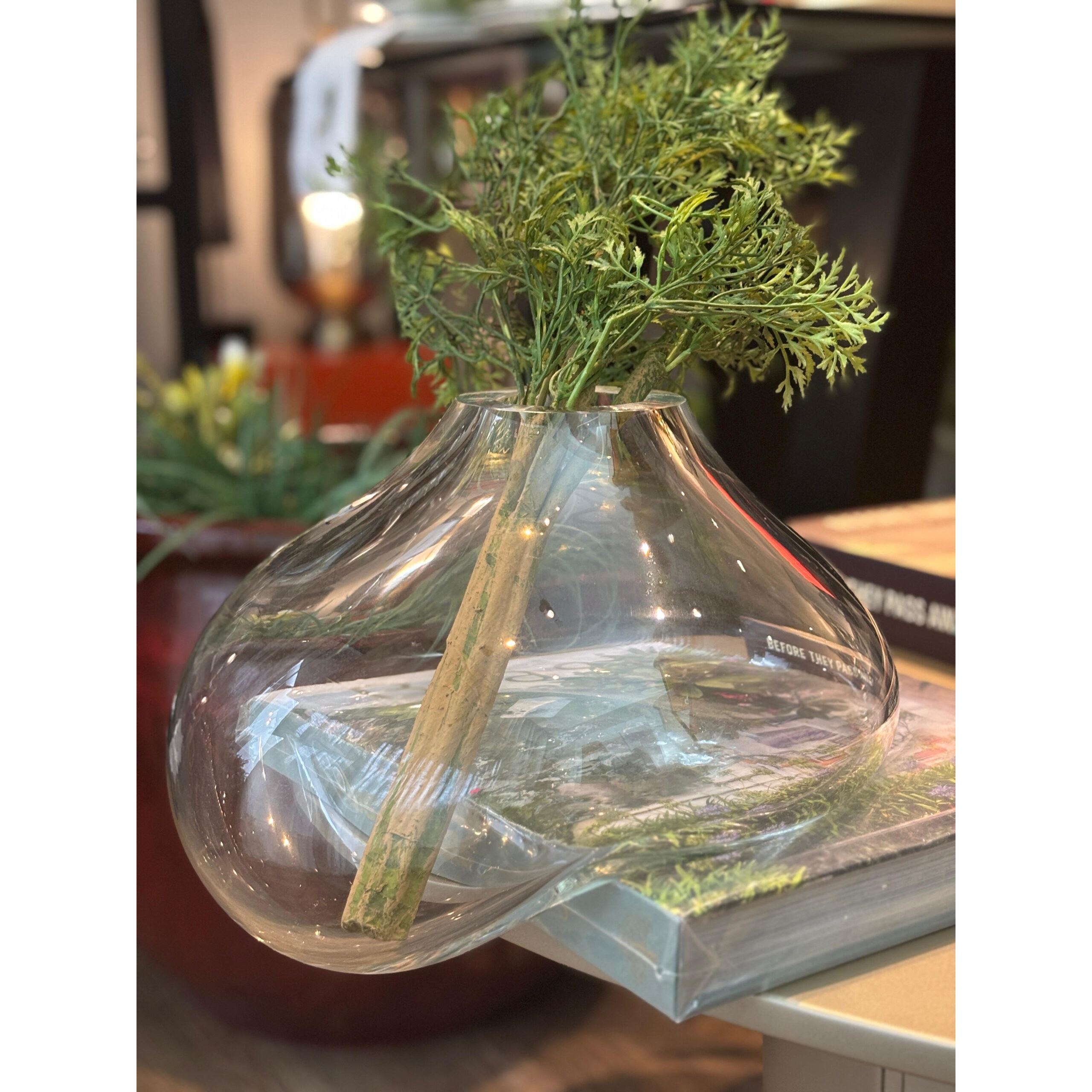 VASO EM MURANO - TRANSPARENTE - NOEMA - Imagem 4