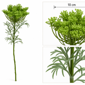 Alternative view of FLOR DE CENOURA VERDE ARTIFICIAL DECORATIVA PARA ARRANJO