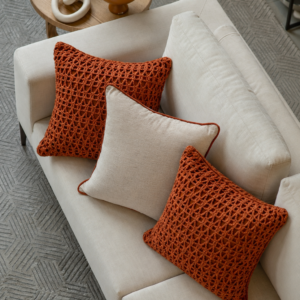 Alternative view of ALM CROCHE MANUAL 52X52 OCRE