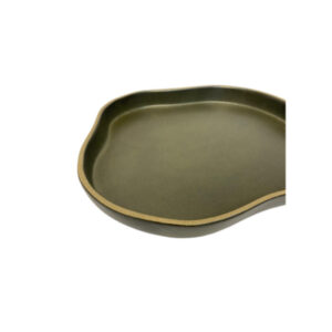 Alternative view of BANDEJA P CERAMICA - VERDE ESCURO