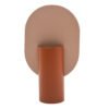 Vaso Oval - Ocre e Sal Rosa