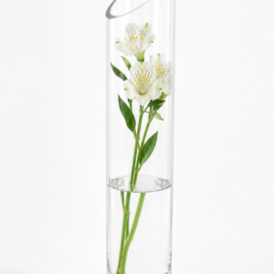 VASO CILINDRO  VIDRO P - CORTE DIAGONAL P