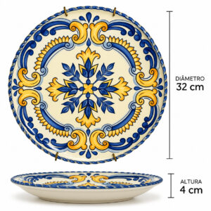 Alternative view of PRATO DECORATIVO DETALHE ÂMBAR